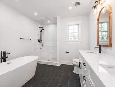 Photos by Blue Wave Construction and Development LLC #1 Addition and whole home renovation in beautiful Westfield, NJ.