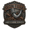 Iron Tusk Land Clearing logo