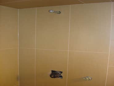 12x24 porcelain steam shower