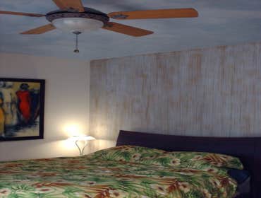 Master Bed Room - Dragged Finish & Clouds On Ceiling