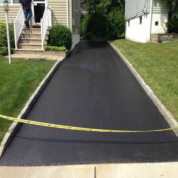 New Jersey Pavers Llc Project Driveways we have seal coated