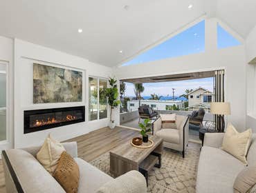 New construction living room Encinitas