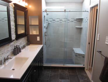 Photos from Total Home Solution Kitchen and bathrooms from previous projects. Check out our website to learn more!