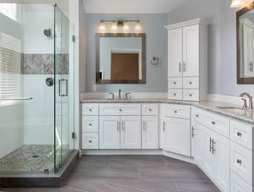 Custom bathrooms in Clayton, Ca 2 bathroom remodels, removing walls and changing the floor plan and 3D drawings.