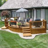 Wood cleaning and Sealing Give new life to your outdoor structures with our wood cleaning and sealing services.