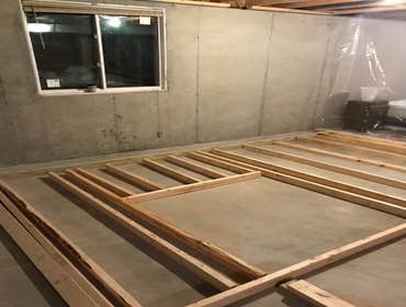 Basement/bathroom buildout