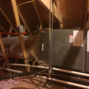 air handler with hydro coil