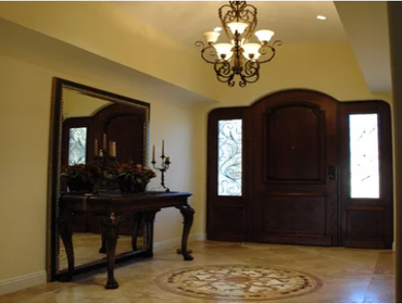 Transformation from a California ranch house to a Tuscan villa
