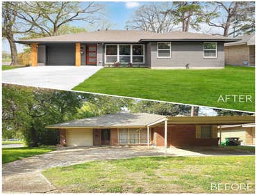 Before and After photos