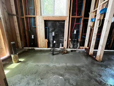 Photos by Pan Shi Construction Inc #1 Converted an existing garage into a fully functional Accessory Dwelling Unit (ADU), The project included framing 