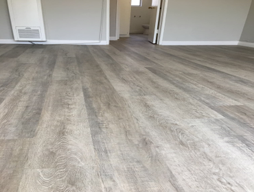 Luxury vinyl plank installation