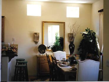 Model home, interior