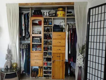 Repurposed Furniture - Closet