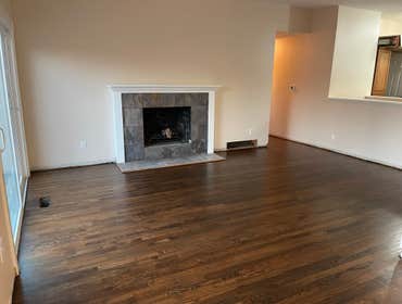 Photos by Woodcraft Flooring LLC #1 Refinish, Stain & Finish with 3 Coats of Waterbase Finish.
