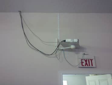 Exisitng screen projector