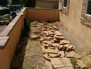 Photo(s) from Moore and Romero's landscaping and handyman services LLC Before and after pictures