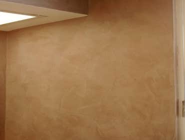 Suede plaster finish
