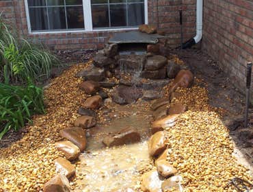 Disappearing Waterfeature