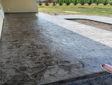 Stamped Concrete Patio
