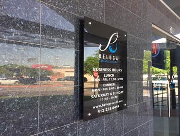 Store Front Signs We manufacture all our signs here in Austin,Tx.