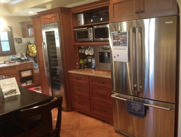 Vintage kitchen remodel in San Francisco The difference between a house and a home is in the details. GoodFellas Construction worked with this San Fran