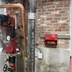 Photos by Dcmechanical Ii Fire Protection #1 Riser and back flow
