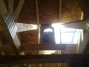 Westside Air Conditioning And Heating Project 1 New installation of ductwork in aresidential house for All About Construction.