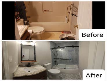 Bathroom remodel