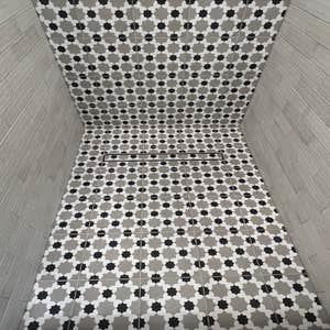 Photos by Oscar Tile LLC #4 Master Bathroom Remodel
Custom Vanity
Custom Shower
Custom Niche
Custom Frameless Shower Glass Door
Pocket Door