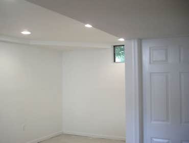 Project 1, building a basement with a powder room, Project 2, restoration of ceder shingles & shutters Framing over concrete, installing electric ligh