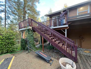 Old set of stairs