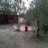 Thompson Pro Landscaping Project Simple clean up in Benson A.Z. It started as a one or two day clean up.From there stucco patch's on the house and demo