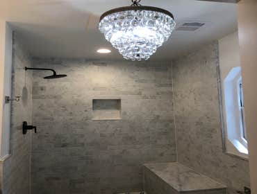 Photos by KE Home Remodel llc #1 Complete bathroom renovation