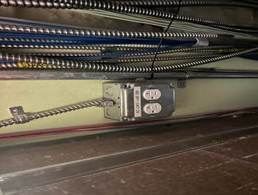 Commercial Receptacle dedicated CKT for Fire Alarm Low Voltage