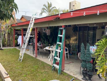 Before/old fascia repair