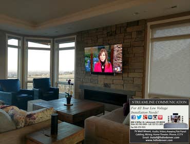 Home Theater, Prewire, Security Cameras, Structured Cabling, TV Wall Mount, Video Surveillance, Denver, CO AUDIO, VIDEO, STRUCTURED CABLING, VIDEO SURV