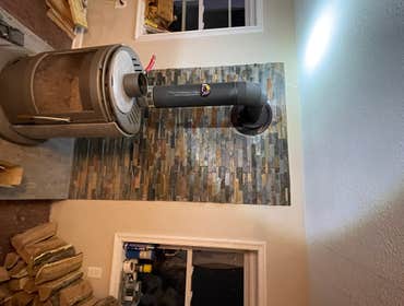 Woodstove install
