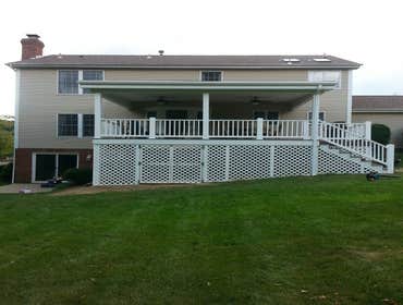 Photo(s) from Ron Annis Construction And Remodeling North Pittsburgh Deck Re-Design.