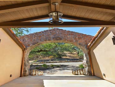 Custom home in wine country New construction