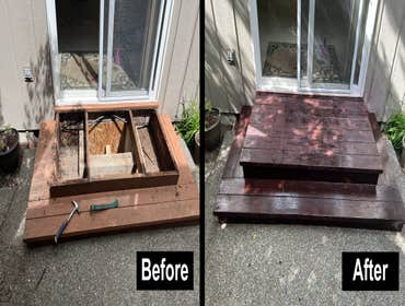 Before and After Project Photos