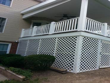 Photo(s) from Ron Annis Construction And Remodeling North Pittsburgh Deck Re-Design.