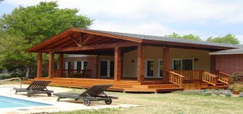 cedar deck and patio cover