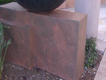 Faux finish Planters