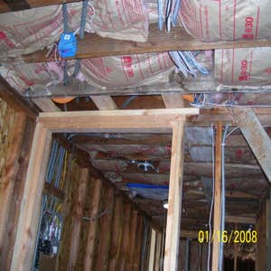 Encino work in progress custom remodel house in Encino