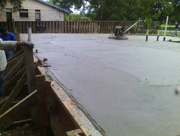 Concrete Finishing