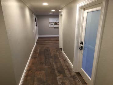 1 lite Frosted Interior Door