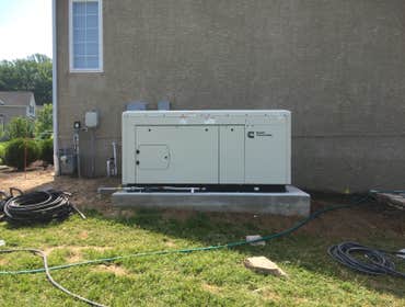 Generator we installed