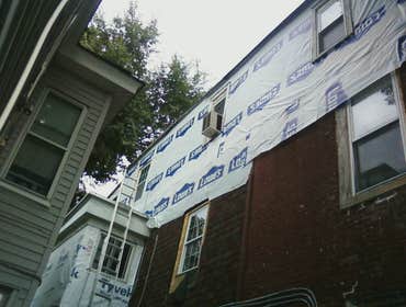 Siding in pottsville,pa This is a siding job we have done that had all custom wrapped windows along with siding over a combination of brick and wood.Al