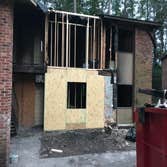 Complete rehab apartment building Complete renovation of a burned building.