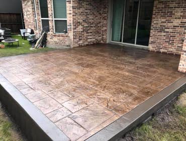 Photos by Gonzales Concrete #1 Stamp concrete